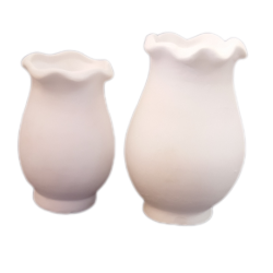  تصویر کد ۸۵۴ گلدان لب چین سرامیک سایز ۲