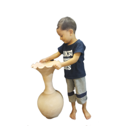 تصویر کد ۸۶۴گلدان شاه رضایی بزرگ