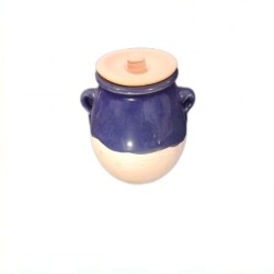 تصویر کد ۹۰۸ دیگچه رنگی سرمه ای